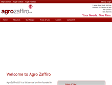 Tablet Screenshot of agrozaffiro.com